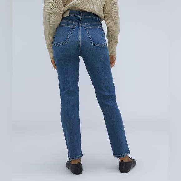 Everlane // Original Cheeky Jean // Washed Midnight // size 27 - Picture 4 of 7